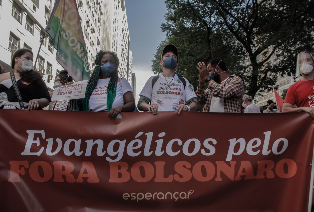 Lideranças evangélicas por liberdade, democracia e paz