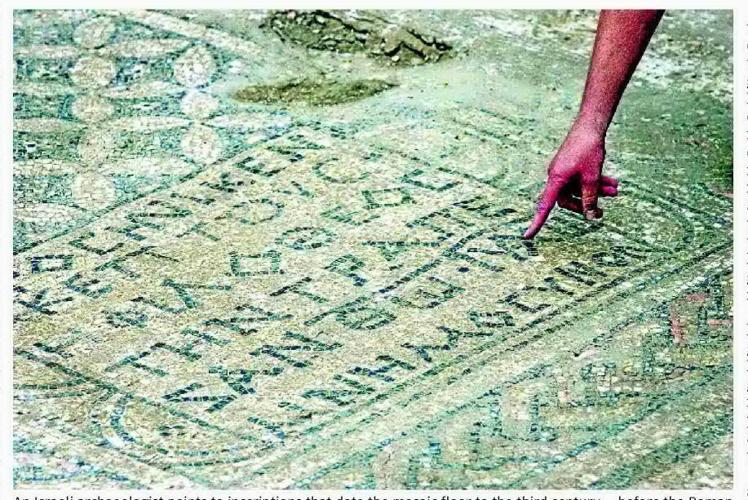 Antigo mosaico cristão está no centro de uma controvérsia envolvendo autoridades israelenses e o Museu da Bíblia em Washington, e outras notícias internacionais
