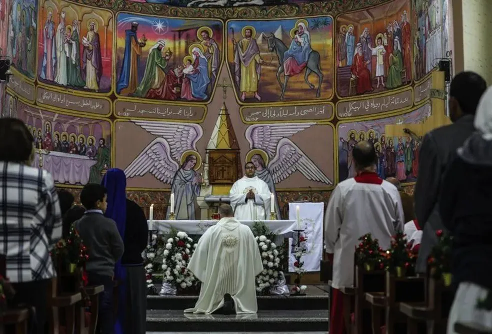 Duas igrejas abrigam os cristãos em Gaza