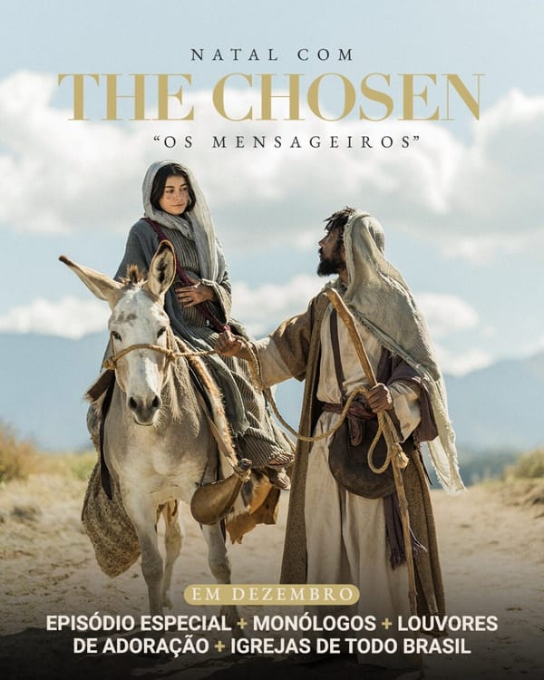 Especial de natal da série The Chosen pode ser exibido em igrejas brasileiras, e outras notícias nacionais